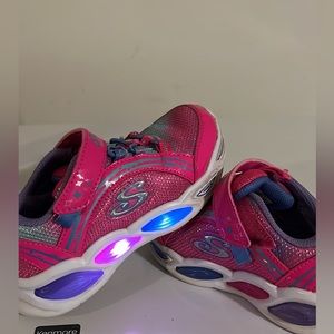 Skechers lights shoes  size 11. Worn a few times